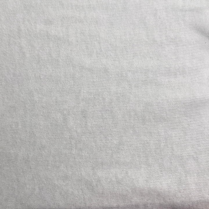 White cotton jersey, 9 oz 18/1