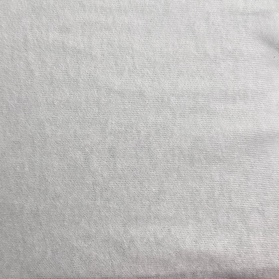 White cotton jersey, 9 oz 18/1