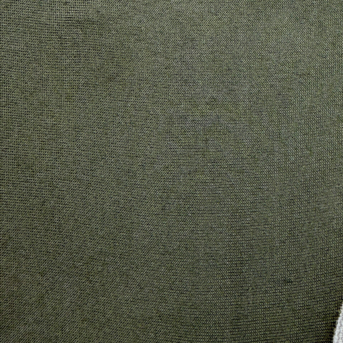 Deep Olive Green Polyester Fabric by the Yard — verified source fabric view