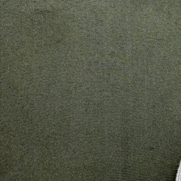 Deep Olive Green Polyester Fabric by the Yard — verified source fabric view