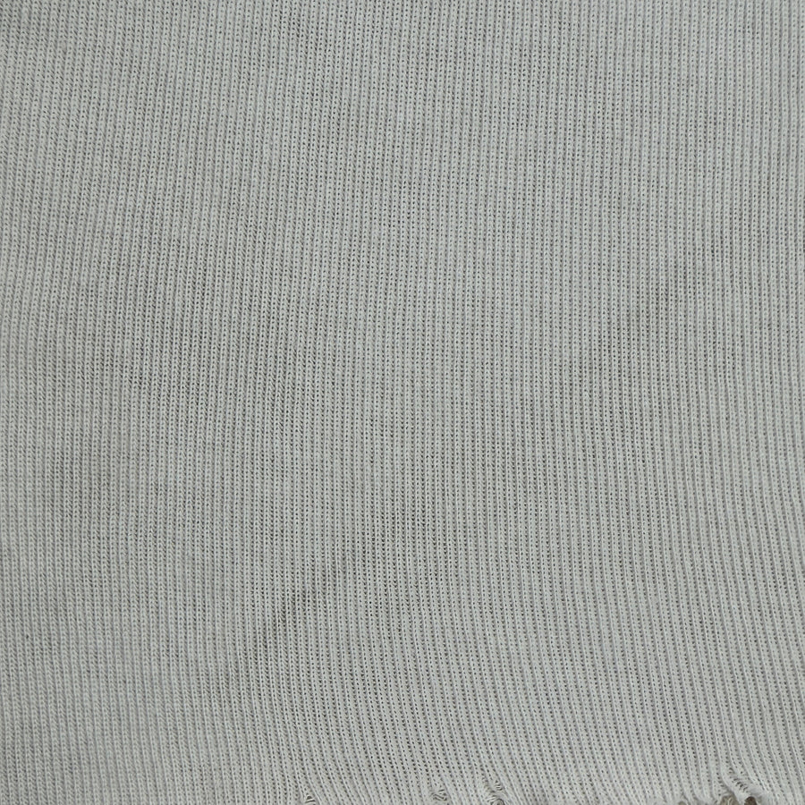 SOURCE VERIFIED: White | 100% Cotton | Thermal Rib | KBM original