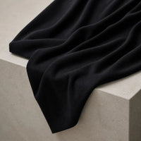 SELECTOR: Black | Wool Jersey Knit | view 2