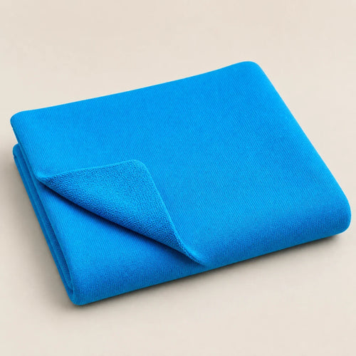 SELECTOR: Azure Blue | Cotton French Terry, 18 oz | view 1