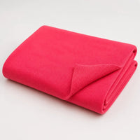 SELECTOR: Coral Red | Cotton French Terry, 18 oz | view 1