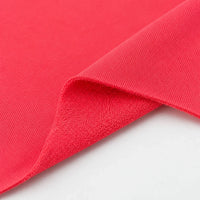 SELECTOR: Coral Red | Cotton French Terry, 18 oz | view 3