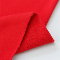 SELECTOR: Ruby Red | Cotton French Terry, 18 oz | view 3