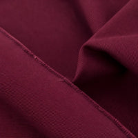 SELECTOR: Burgundy Red | Cotton Twill, 8 oz | view 3