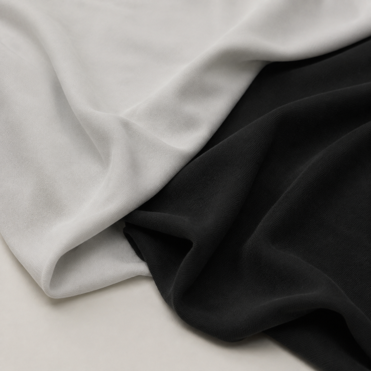 RANGE COVER: Cotton Interlock | Optic White, Black