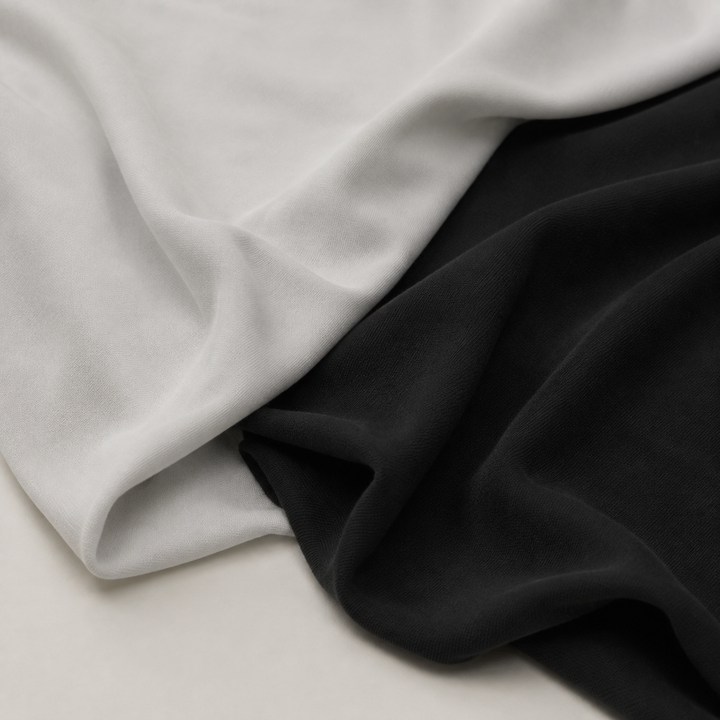 RANGE COVER: Cotton Interlock | Optic White, Black