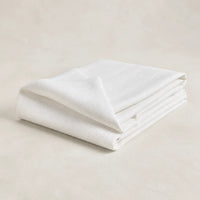 COLOR: White | Linen, 6 oz · 60″ wide, eco-friendly | view 1