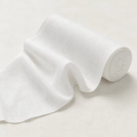 COLOR: White | Linen, 6 oz · 60″ wide, eco-friendly | view 2