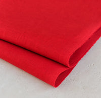 COLOR: Red | Linen, 6 oz · 60″ wide | view 1