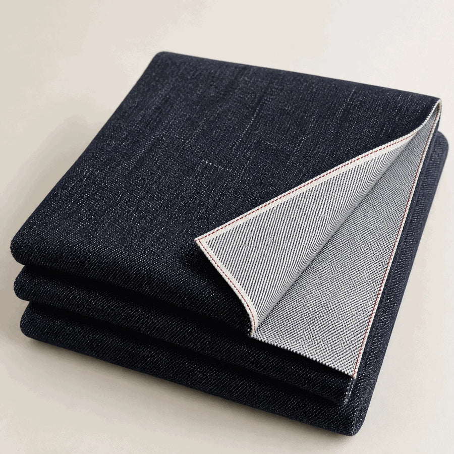 SELECTOR: Slub Dark Indigo 16 Oz | Japanese Selvedge Denim | view 1