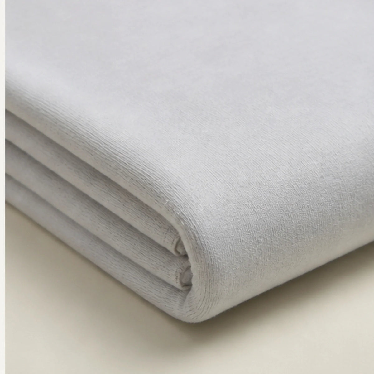 White Knit Fabric by the Yard — Fabric Lot studio view 1